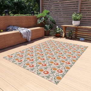 Déco de jardin, tapis d'extérieur bohème pour terrasse, décoration de patio, tapis de piscine, résistant aux intempéries, été, idée cadeau d'anniversaire, mari, femme, nouvelle maison