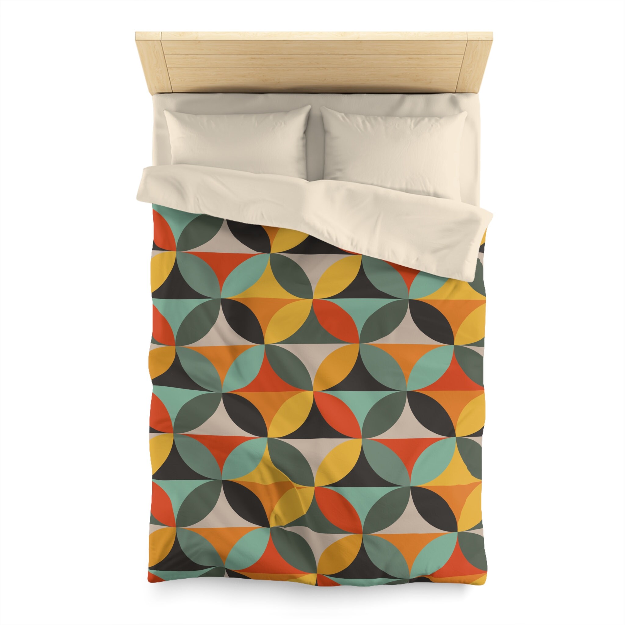 Duvet Cover Queen King Quilt Cover Twin XL Sizes Mid-century Modern ...