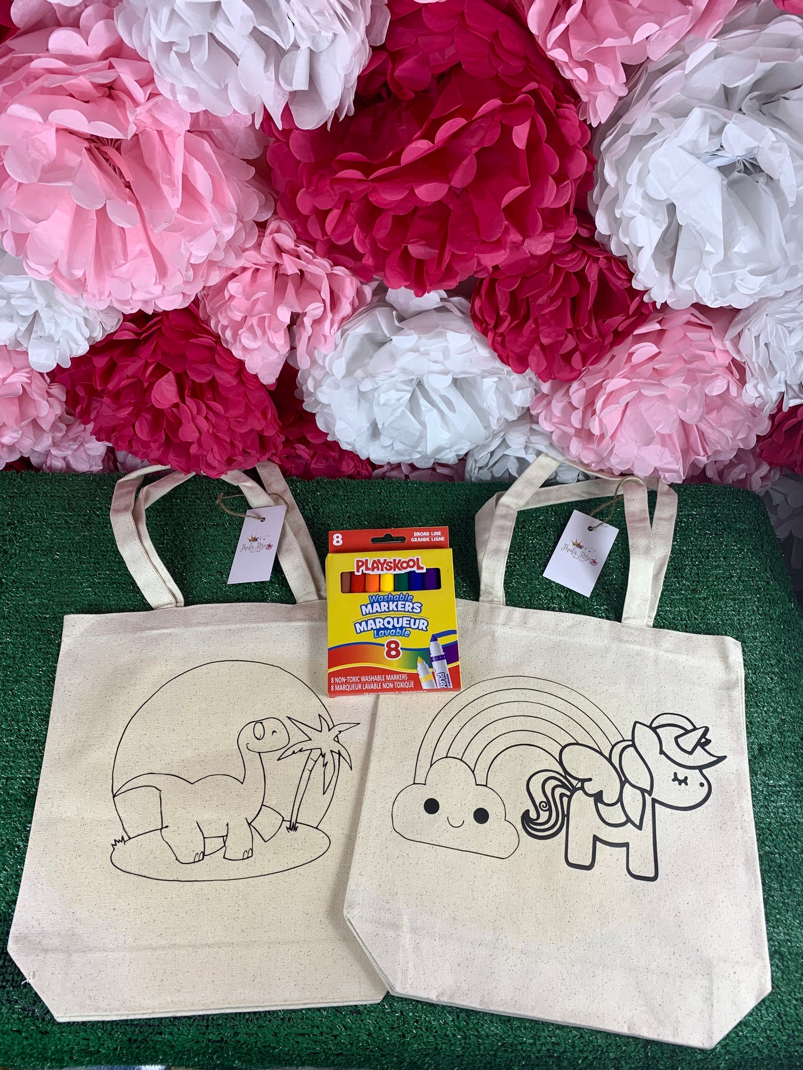 Coloring Book Tote Bags - Etsy