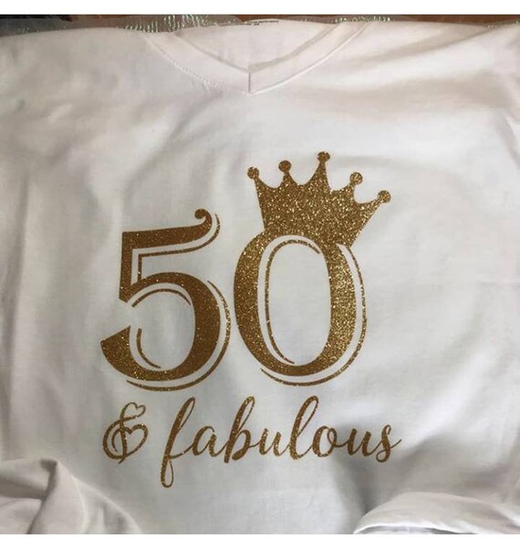 50 Fabulous T Shirt Etsy