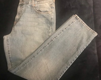 vintage 2001 Levi’s 505 Regular Denim Jeans Femme Plus 14 M Straight EUC.