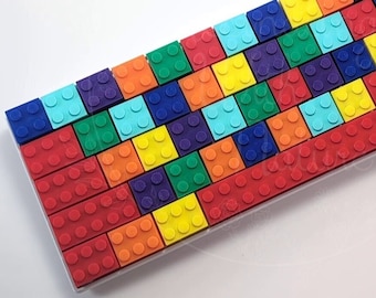 Toy Brick Keycap: 3D Printed Artisan Keyboard Accessory