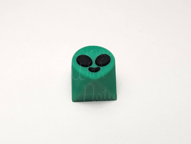 Buy Green Alien Emoji Keycap: 3D Printed Keyboard Accessory Online in ...