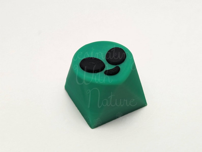 Green Alien Emoji Keycap: 3D Printed Keyboard Accessory - Etsy