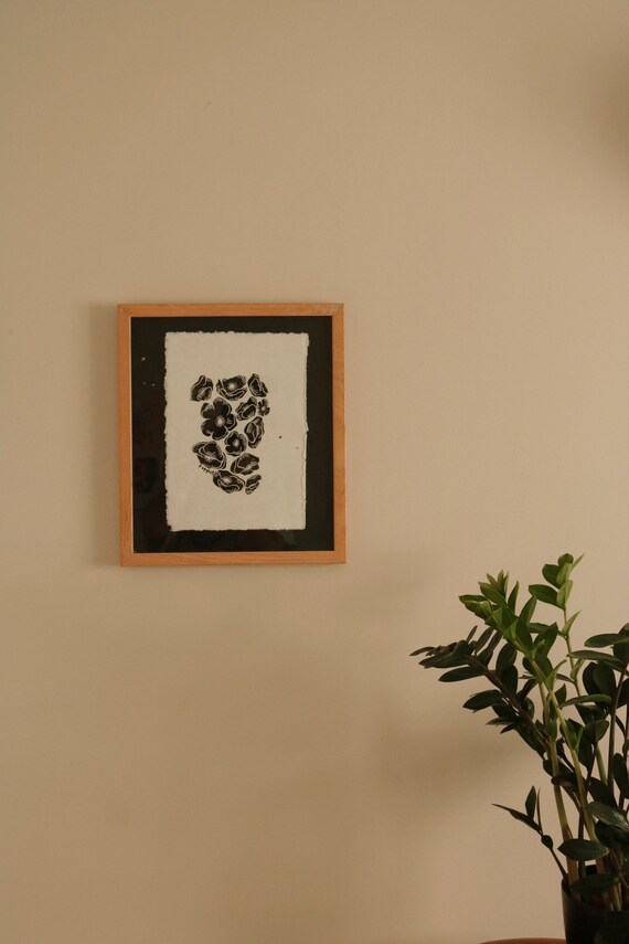 Hand Carved and Hand Printed Lino Cut Art for Your Wall Etsy