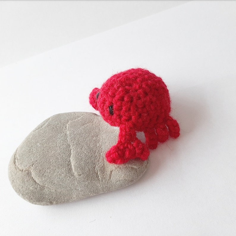 Tiny Crab PDF Crochet Pattern Etsy