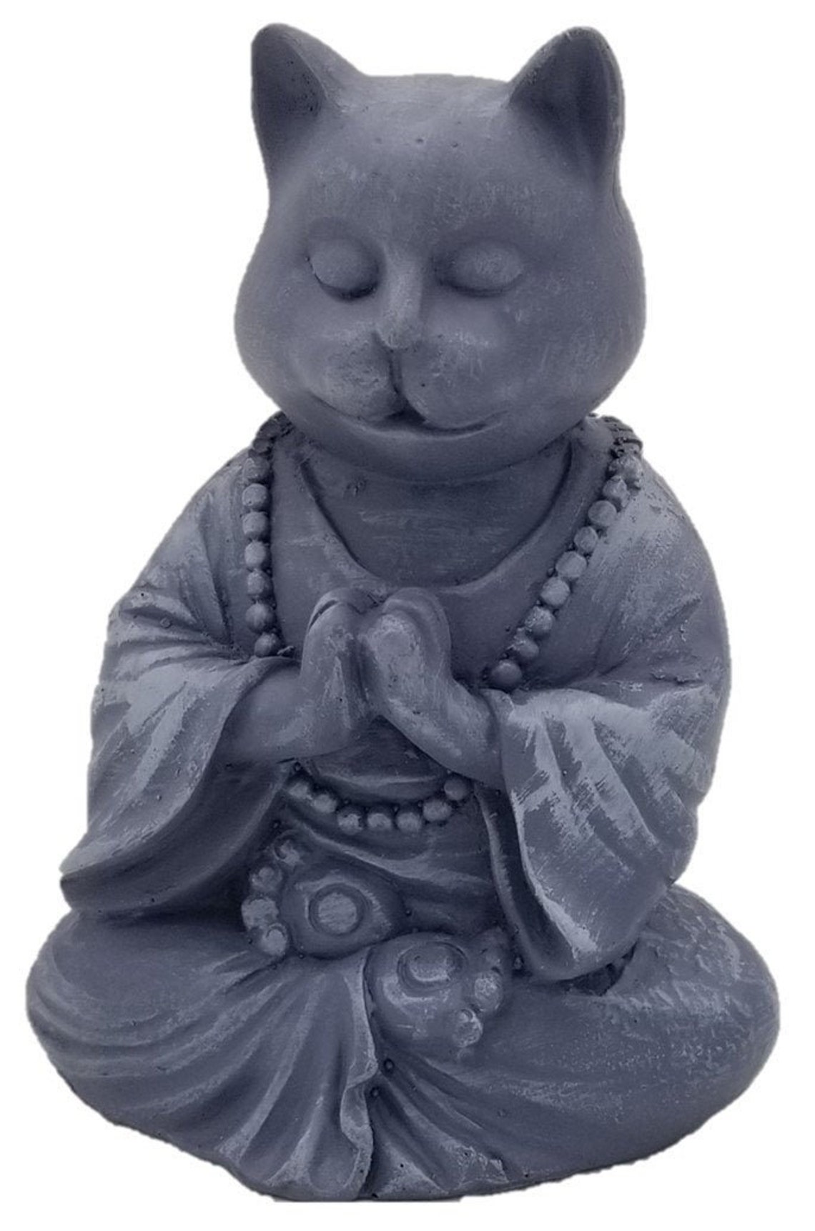 5 Buddha Cat Statue in Meditating Cat Figurine Pose for | Etsy