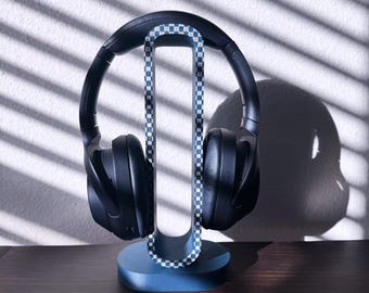 Checker Headphone Stand - headset holder