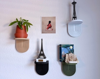 Mini Wall Hanging Arched Shelves, unique wall decor