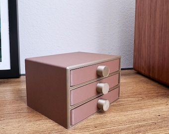 3-Drawer Jewelry Tray – Customizable Dual Color Organizer, Modern Design