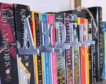 Separadores de letras del alfabeto para libros, discos de vinilo, DVD y archivos - Juego de 26 unidades (A-Z)