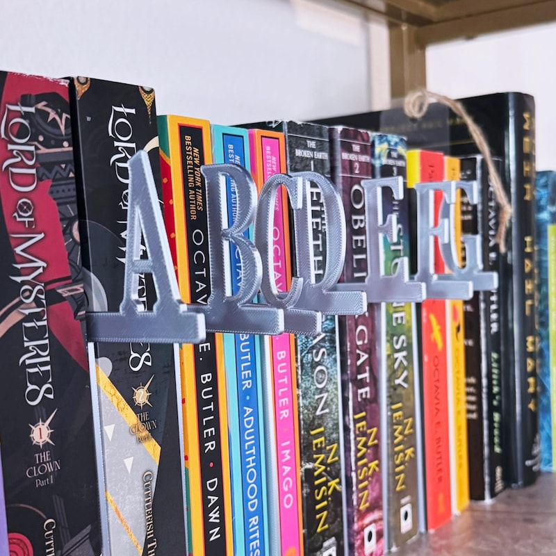 Alphabet File Dividers - Etsy