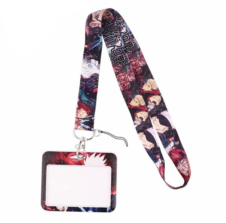 Jujutsu Kaisen Lanyard And Card Holder - Anime Keyring