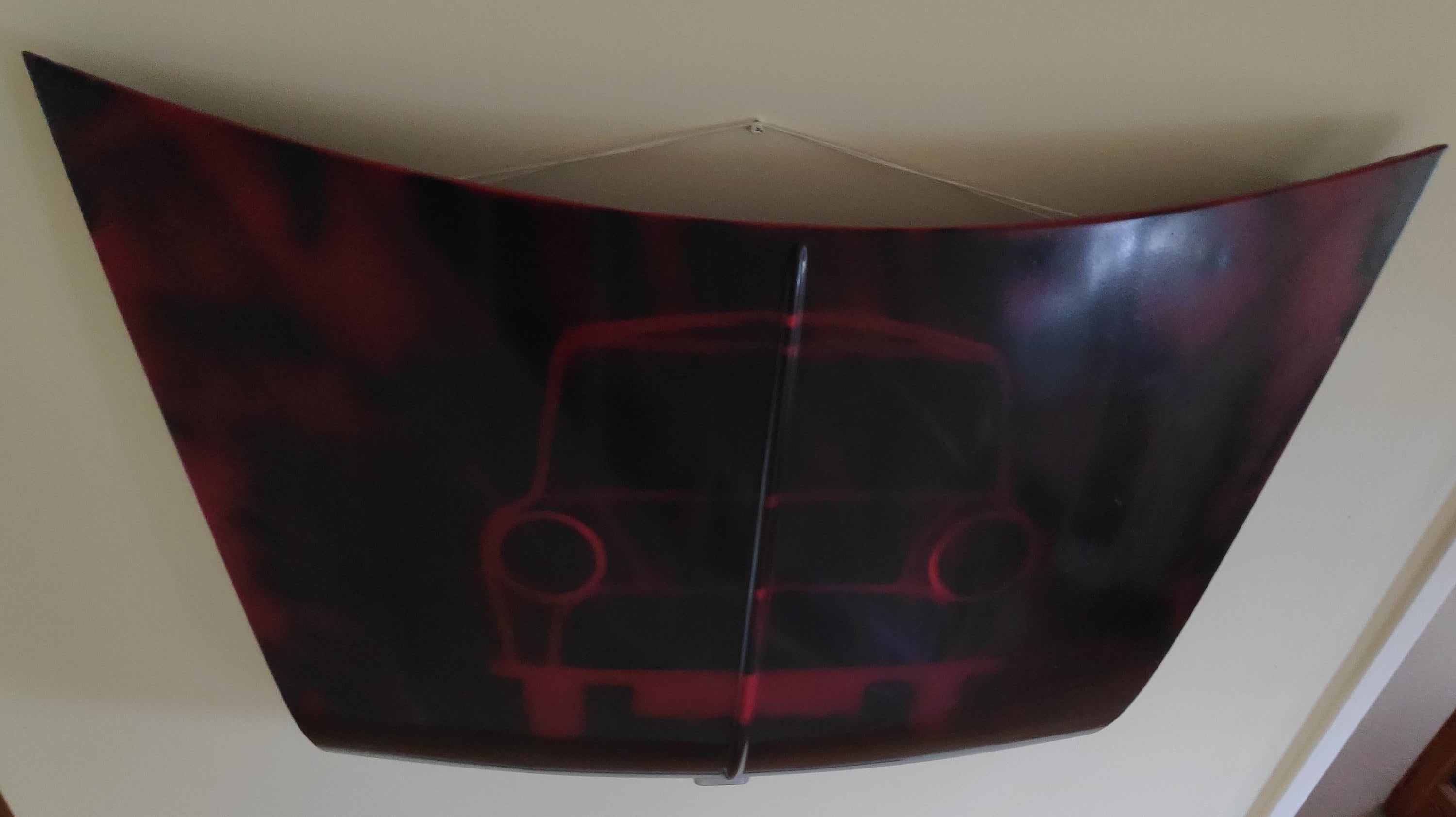 Mini Bonnet Wall Art Classic Car Wall Hanging | Etsy