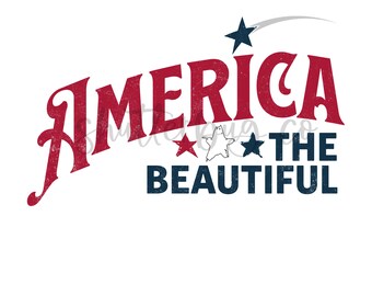 July 4th PNG, Independence Day, Patriotic Designs, Red White and Blue, Sublimation PNG for Shirts, Patriotic PNG, Instant Download