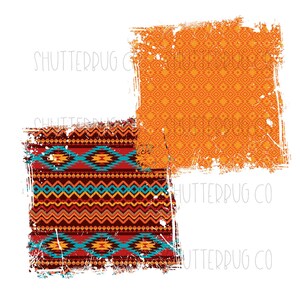 PNG aztèque, patchs imprimés, arrière-plan PNG, design occidental, sud-ouest, tshirt sublimation design, motif western, téléchargement immédiat