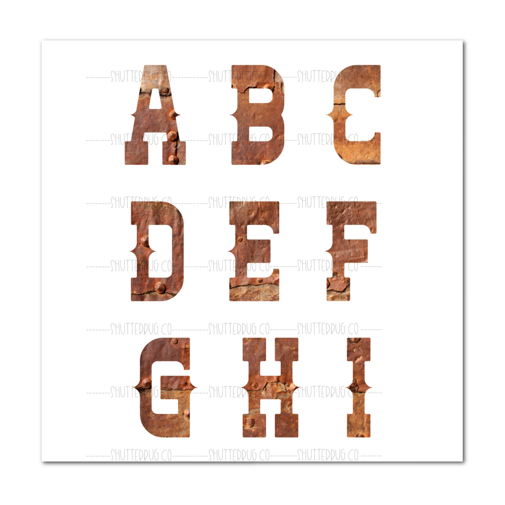 Rusty Western Alphabet Set Rustic Letters Lettering Etsy rusty-western-alphabet-set-rustic-letters-lettering-etsy