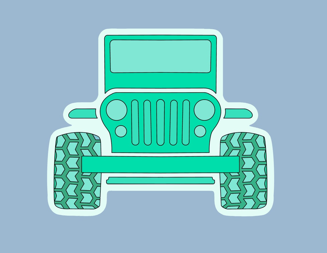 Jeep Sticker/Decal Etsy