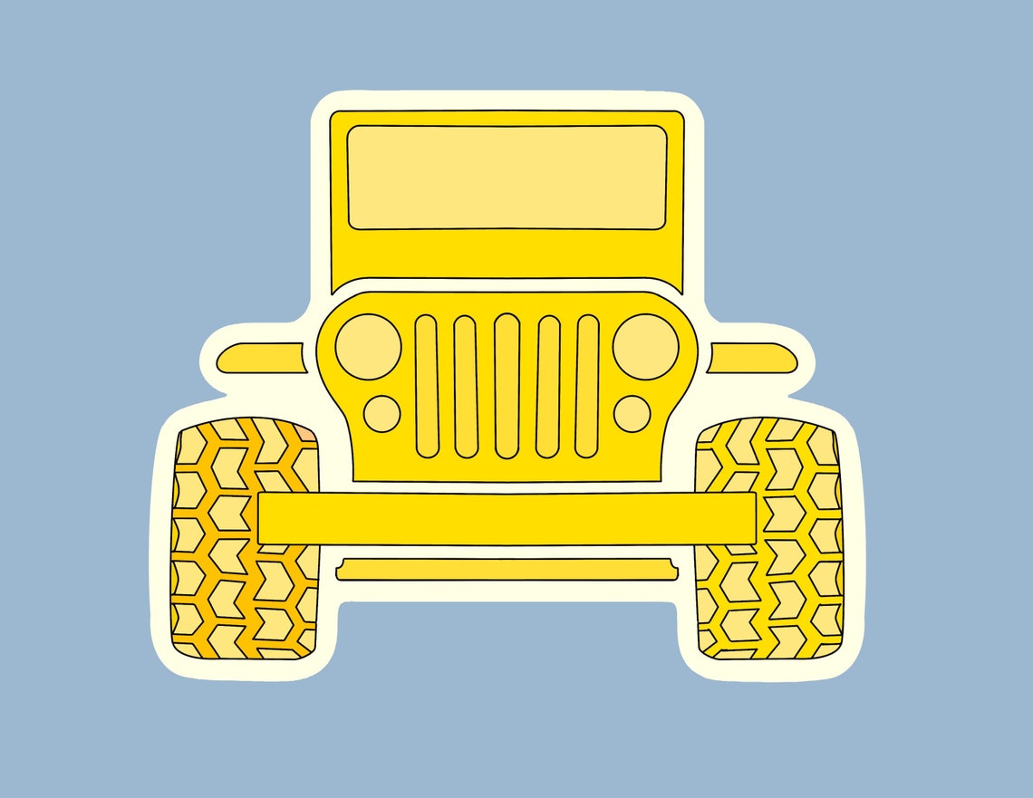 Jeep Sticker/Decal Etsy