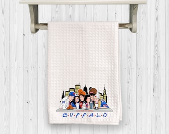 Friends Buffalo Football MAFIA Tea Towel
