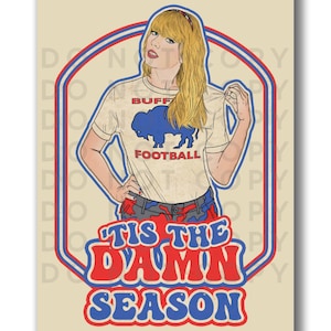 Taylor Buffalo Football 2.5x3.5 Magnet