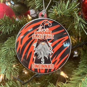 Cincinnati Football Joe Burrow Gnome Ornament!