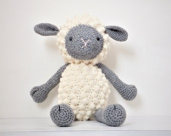 Crocheted sheep/lamb amigurumi