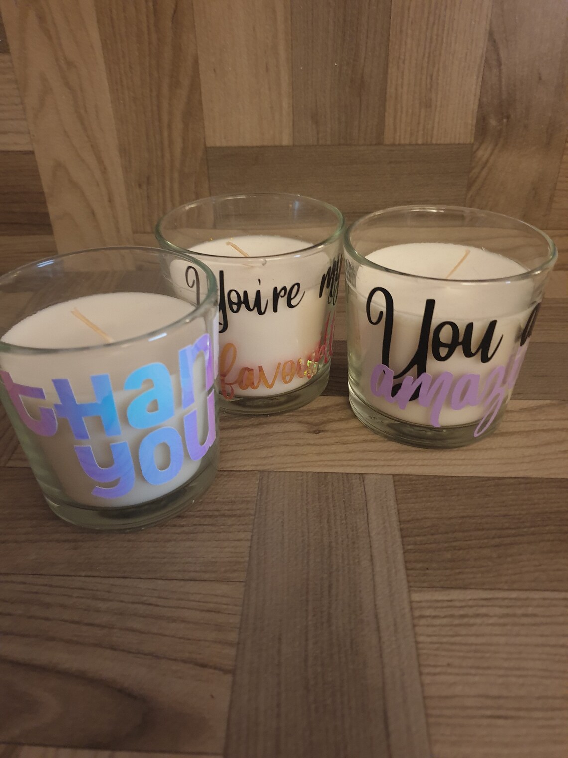 Candles Sweet Personalised Gifts for her Cheer up Smile Etsy