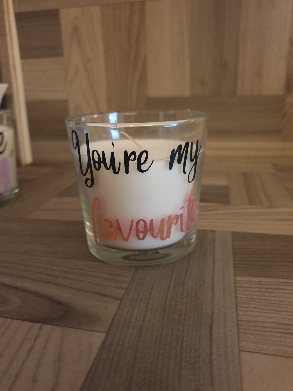 Candles Sweet Personalised Gifts for her Cheer up Smile Etsy