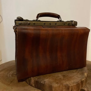 Vintage Doctors Bag, Bags, Leather Bags, Collectables, Leather Bags