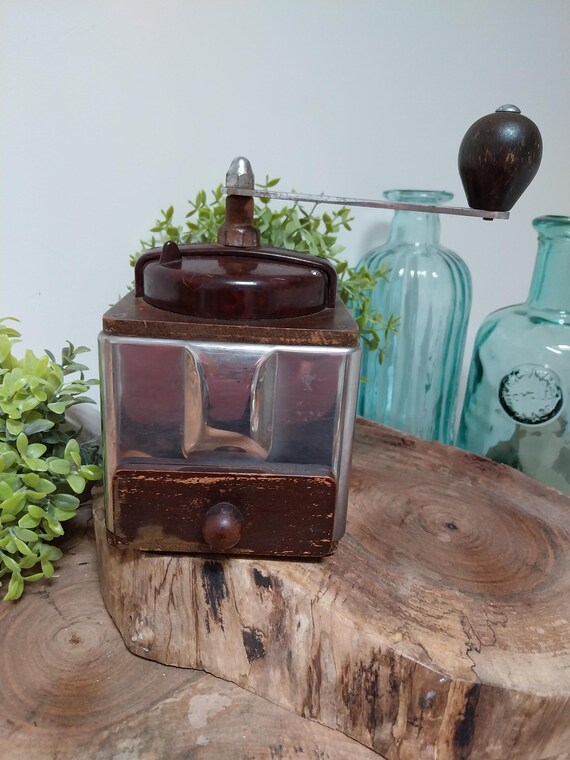 Vintage French Peugeot Coffee Grinder, Coffee Grinder, Grinders