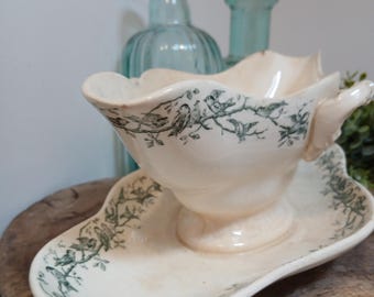 Salsiera francese antica, cucina, decorazione da cucina