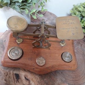 Antique post office scales, Scales, Office Decoration, Post Office, Weighing Scales