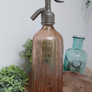 Vintage French Soda Syphon, Soda Syphon, Home Decoration, Bar and Kitchen Decoration