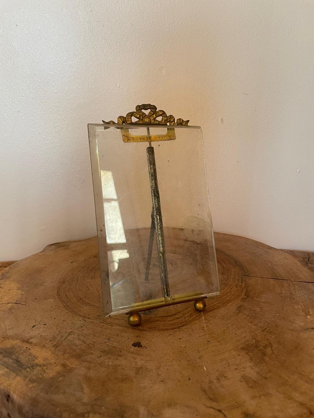 Large Vintage French Bevelled Picture Frame, Picture Frames, Home ...