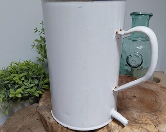 Enamel ware, decoration, kitchen decoration, garden planters