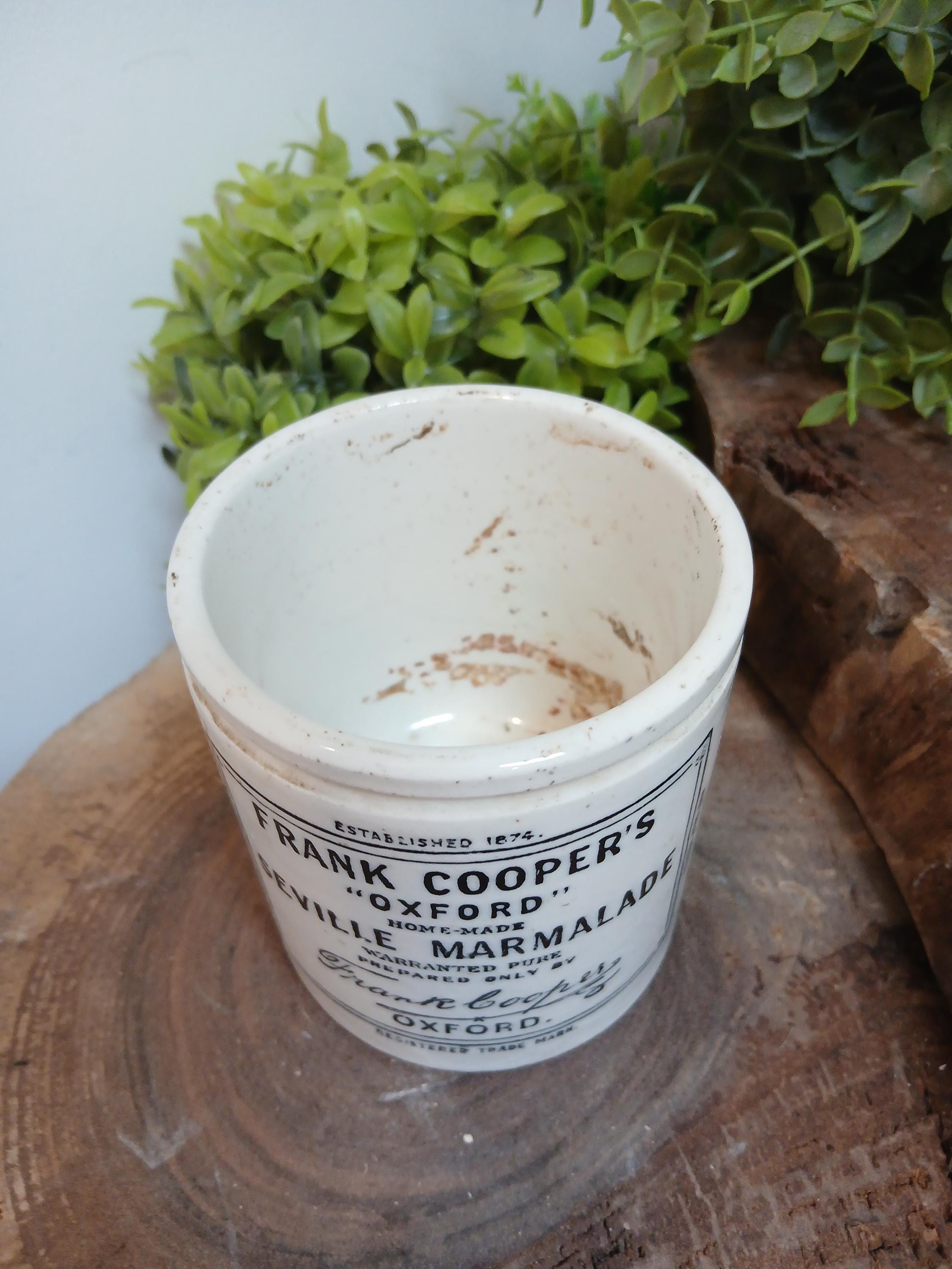 A Vintage Frank Cooper Marmalade Jar, Jars, Collectable Jars