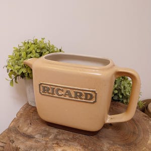 French Ricard Jug, Ricard, Water Carafe, French, French Carafe