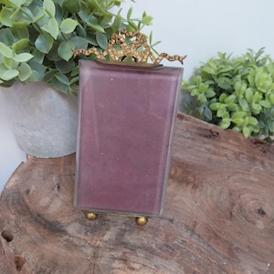 Small vintage french bevelled picture frame, picture frames, home decoration, Bevelled Glass, French Frames