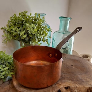 Small Copper Saucepan, Saucepans, Copper, Kitchen Decoration