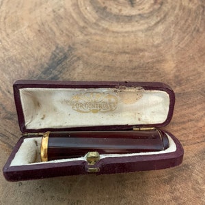 Vintage french cigarette holder, collectables, Cigarette Amber