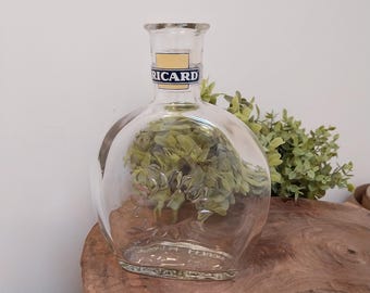French Ricard glass bottle carafe, Ricard, French Bottles, French Carafe