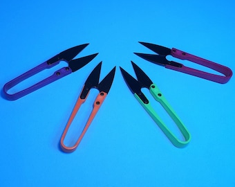 Thread Snips - embroidery snips - bright colour - yarn snips - embroidery clips