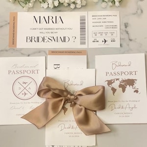bridesmaids proposal template, will you be my bridesmaid template