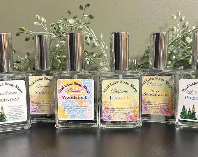 Perfume & Colognes, Naturally Distilled with Essential Oils