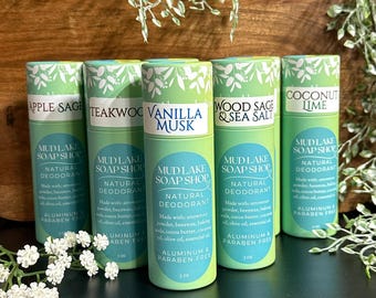 Natural Deodorant - Various Scents