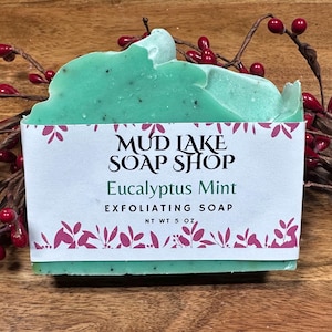 Eucalyptus Mint Soap Refreshing, Clearing & Naturally Invigorating