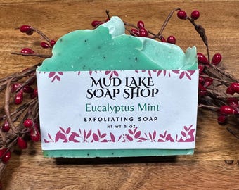 Eucalyptus Mint Soap Refreshing, Clearing & Naturally Invigorating
