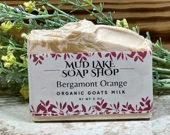 Bergamot & Orange Goat Milk Soap