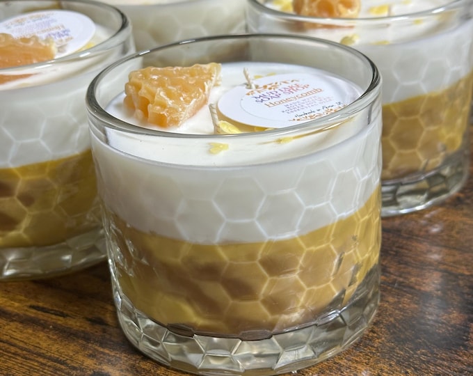 Honeycomb Candle — Soy & Beeswax Blend